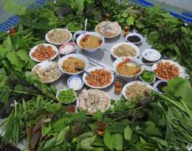 Gỏi lá Tây Nguyên món ăn độc lạ dành cho thực khách 