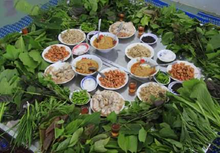 Gỏi lá Tây Nguyên món ăn độc lạ dành cho thực khách 