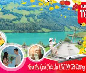 Tour Pháp - Thụy Sỹ - Ý - Vatican 11 Ngày 10 Đêm Tết Dương Lịch 2024 (Bay China Southern Airlines)
