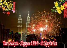 Tuor Du Lịch Malaysia - Singapore 5 Ngày 4 Đêm tết Nguyên Đán 2024(Bay AirAsia + Vietjet Air)