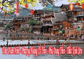 Tour Du Lịch Nam Ninh - Phượng Hoàng Cổ Trấn - Phù Dung Trấn - Thất Tịnh Sơn 6 Ngày 5 Đêm Tết 2024