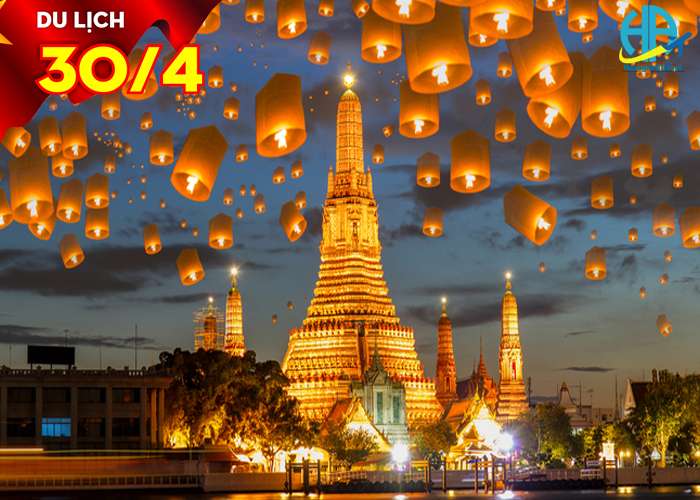 Du Lịch Thái Lan 5 Ngày 4 Đêm Lễ 30/4-1/5/2023