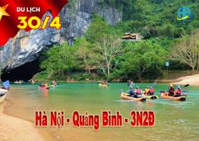 Tour Du Lịch Quảng Bình 3 Ngày 2 Đêm Lễ 30/4-1/5 /2023