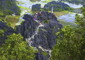 Tour Hoa Lư - Tam Cốc - Hang Múa - Bái Đính -Tràng An  2 Ngày 1 Đêm 