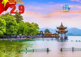 Tour Bắc Kinh - Hàng Châu - Chu gia giác -Thượng Hải 6 Ngày 5 Đêm 2/9/2023 ( Bay Vietnam Airlines)