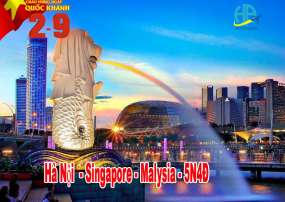 Tour Du Lịch Singapore - Malaysia 5 Ngày 4 Đêm Lễ 2/9/2023