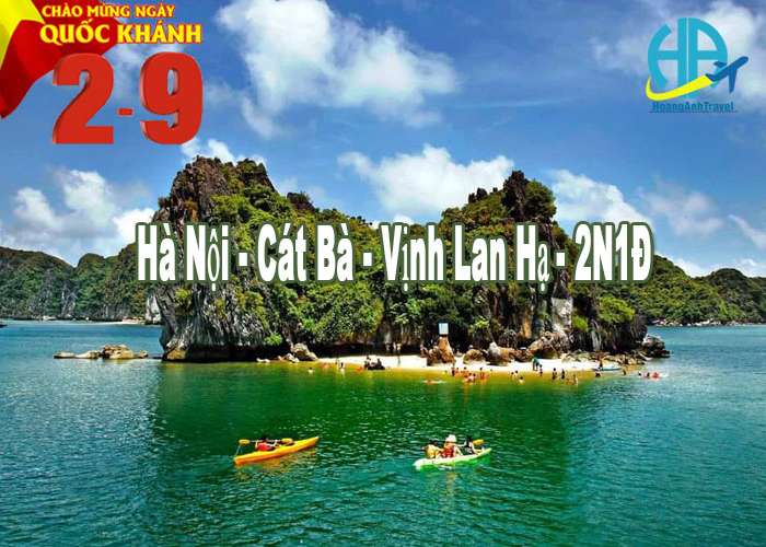 Tour Du Lịch Đảo Cát Bà 2 Ngày 1 Đêm 2/9/2023 Từ Hà Nội