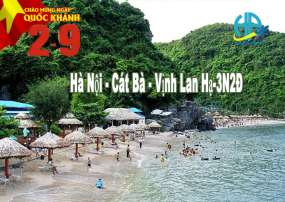 Tour Du Lịch Cát Bà 3 Ngày 2 Đêm 2/9/2023 Từ Hà Nội
