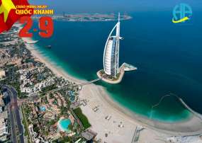 Tour Du Lịch DuBai 6 Ngày 5 Đêm Lễ 2/9/2023 (Hàng không: Emirates 5*)