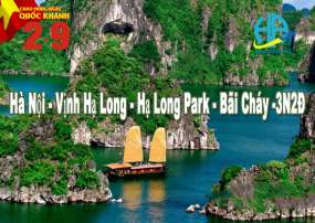 Tour Du Lịch Hạ Long 3 Ngày 2 Đêm 2/9/2023 Từ Hà Nội