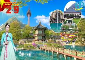 Tour Du Lịch Hàn Quốc 5 Ngày 4 Đêm 2/9/2023 (Bay KE)