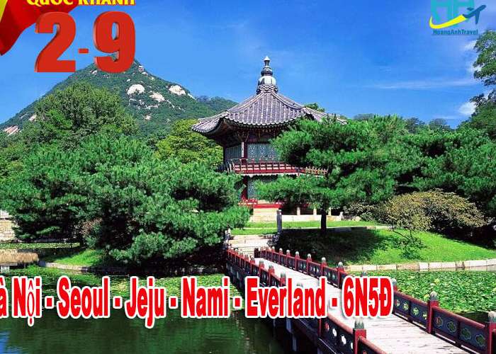 Du Lịch Hàn Quốc 6 Ngày 5 Đêm Lễ 2/9/2023 (Bay OZ)