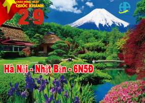 Du Lịch Nhật Bản 6 Ngày 5 Đêm Quốc Khánh 2/9/2023 