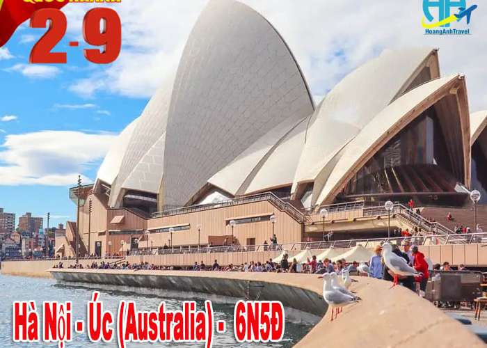 Tour Du Lịch Úc 6 Ngày 5 Đêm 2/9/2023