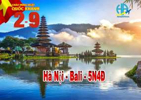 Du Lịch BaLi 5 ngày 4 Đêm Quốc Khánh 2/9/2023